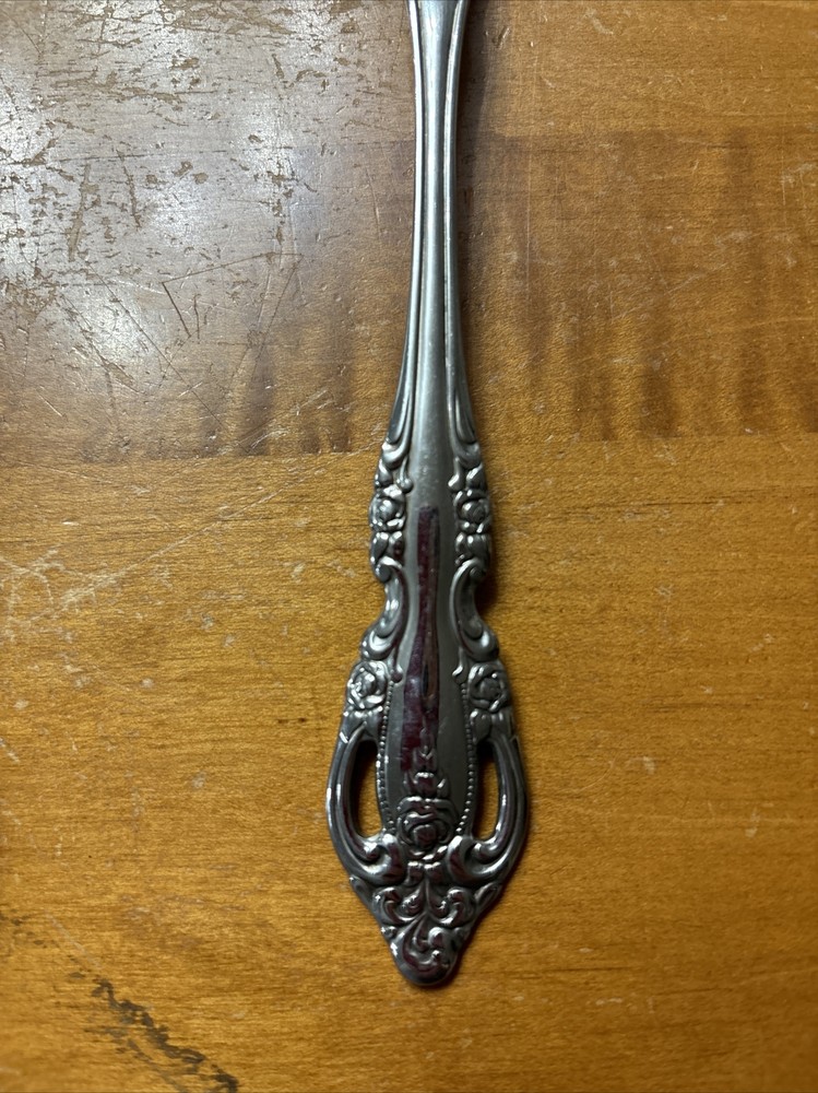 Oneida Community Stainless BRAHMS Large Casserole / Serving Spoon Very Good