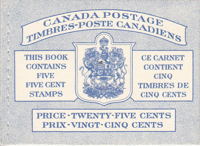 Canada UNITRADE MNH  Booklet BK48b