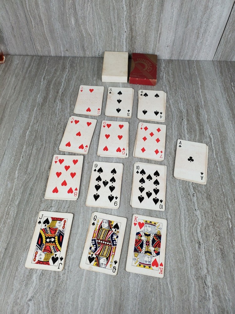 RARE Kingsley Playing Cards