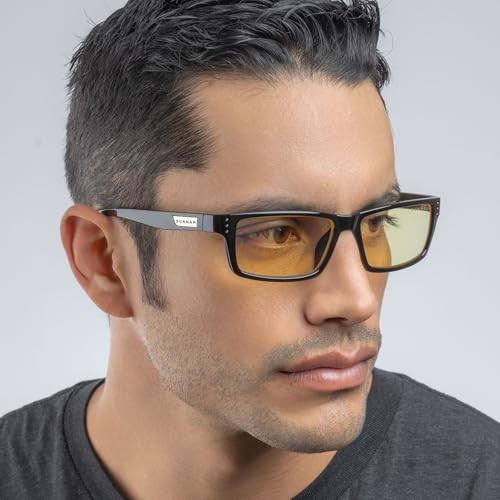 GUNNAR Premium Gaming/Computer Glasses - Riot Amber Blue Light Blocking