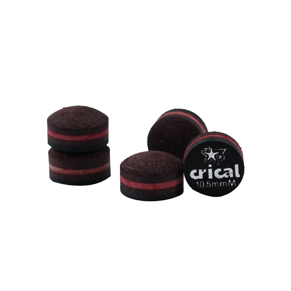 Pool Cue Tips 5 Layer Pool Stick Tips (Hardness Soft/Medium/Hard) Billiard Cu...