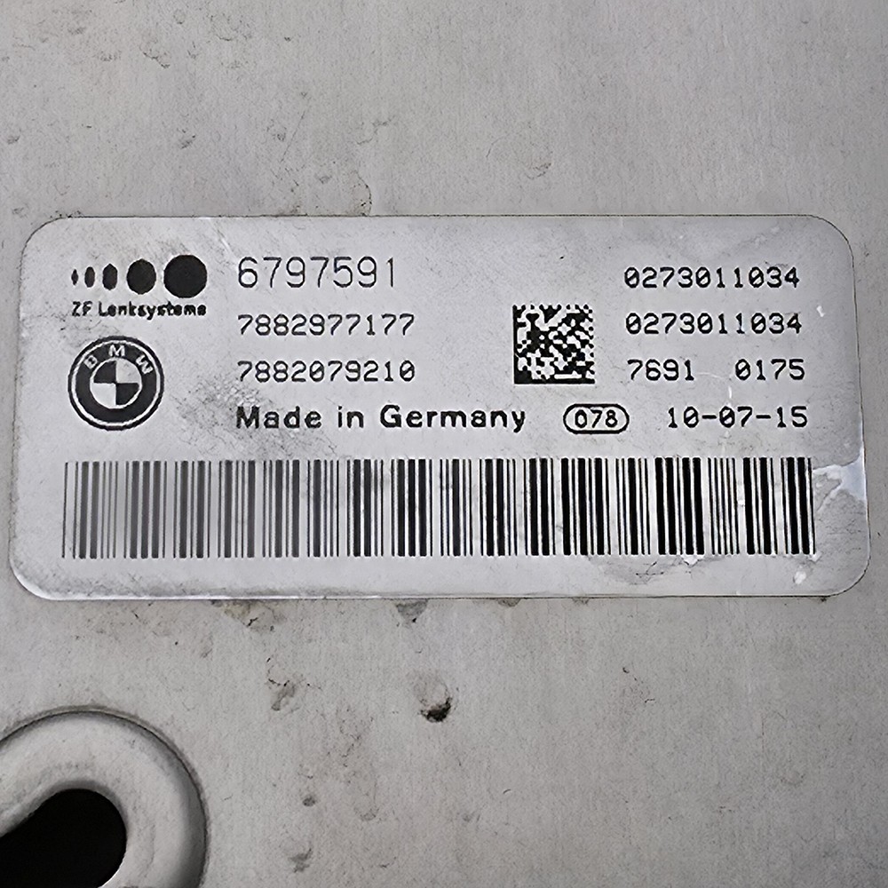 2007-2013 BMW X5 ACTIVE STEERING CONTROL MODULE 6797591