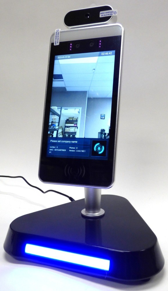 BDS-8 Dynamic Detection Display with Table Stand IR Camera Facial Rec Access