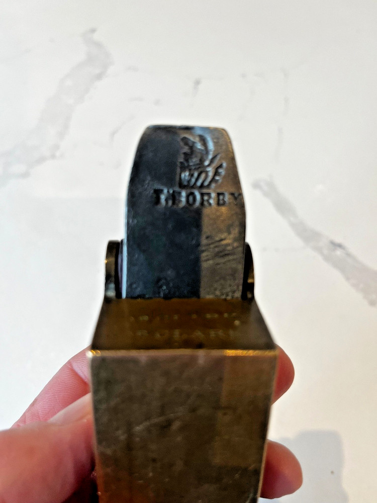 Bronze chariot planer with Sorby iron