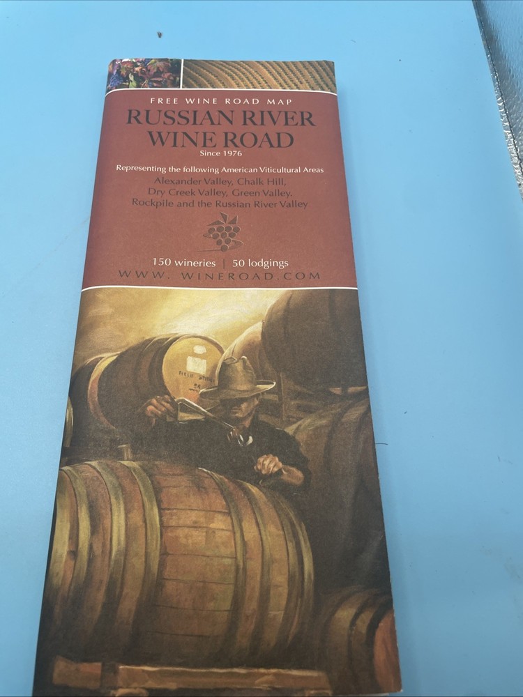 Russian River Wine Rode Brochure/Map