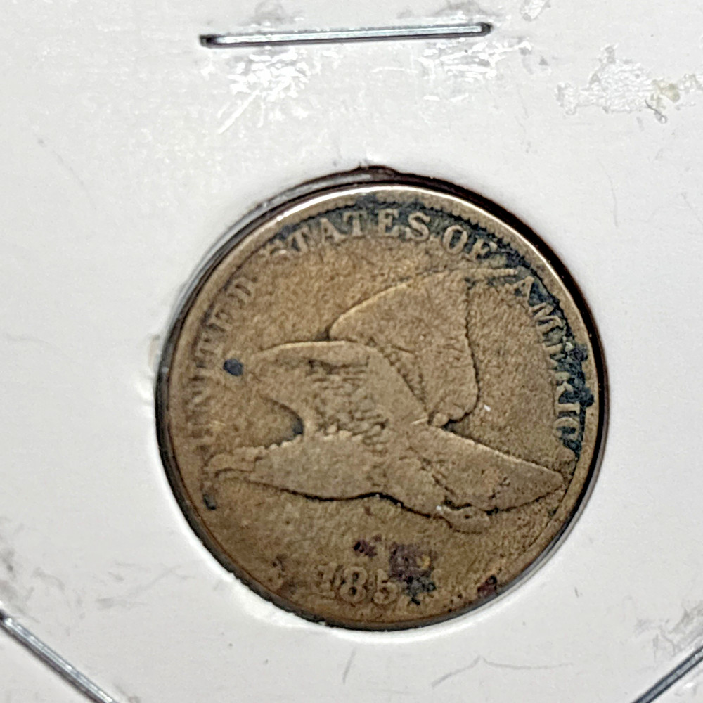 1857 Flying Eagle Cent - 1st Year Small Cent - Better Grade