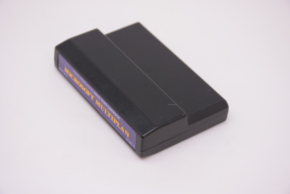 Texas Instruments TI99/4A PHM3113 Command Module Microsoft Multiplan Working