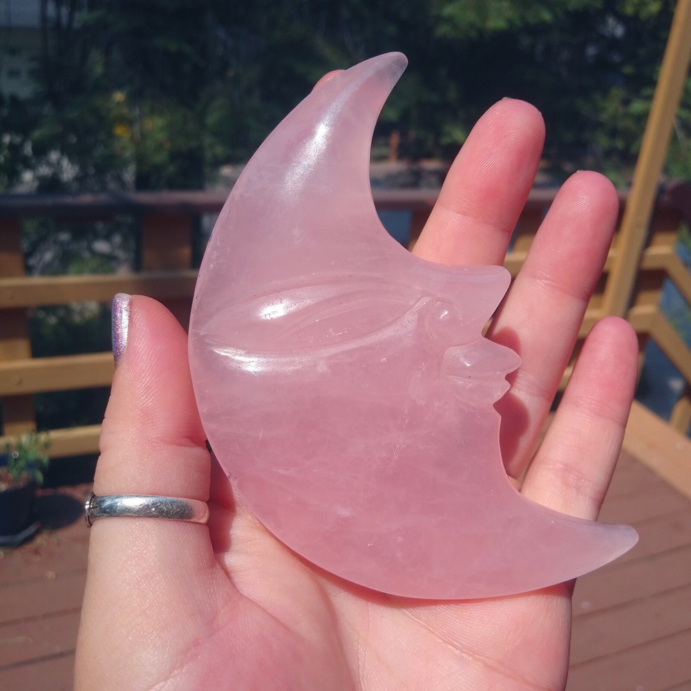 Rose Quartz Moon