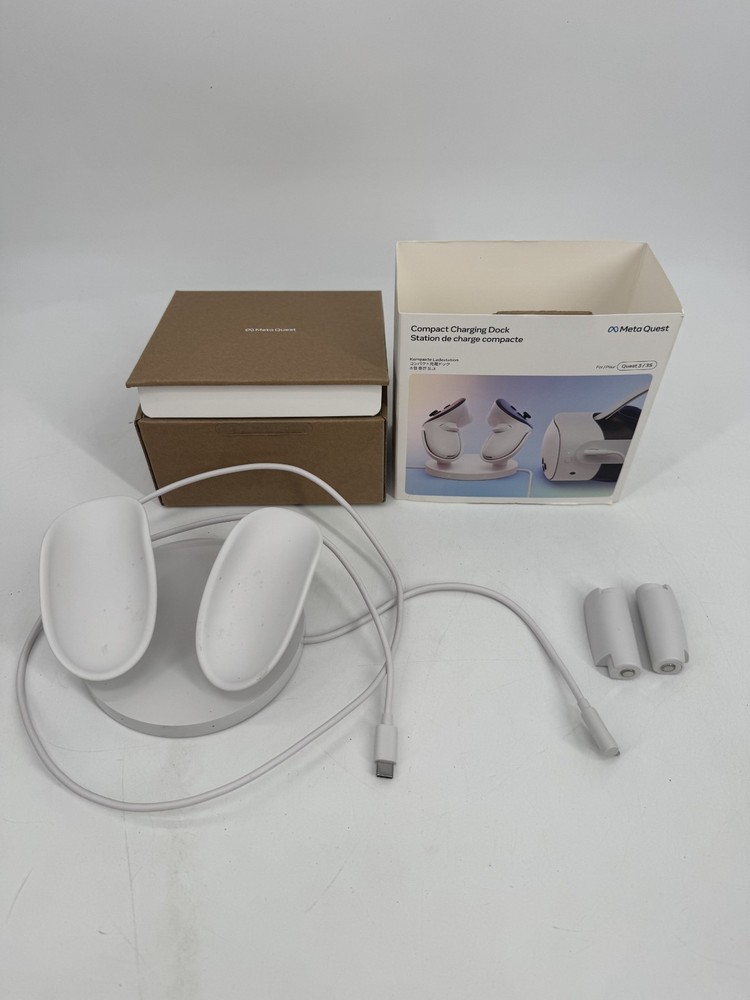 Meta Quest Compact Charging Dock Compatible with Quest 3/3s Complete