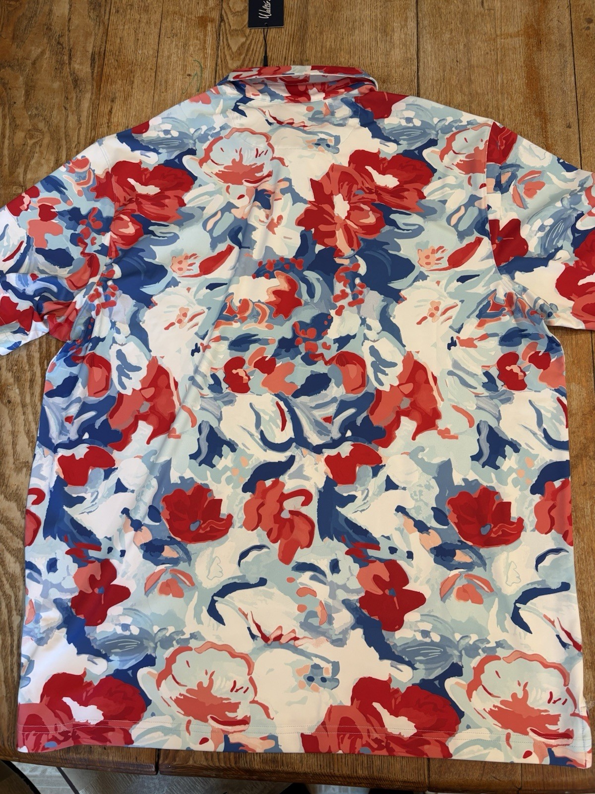 Walter Hagen Performance 11 Men's Golf Polo Shirt Floral XL