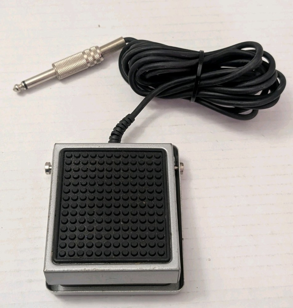 Hosa FSC-503 Momentary Foot Switch Control Keyboards Drum Machine