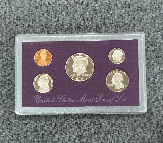 1991-S U.S. Mint Clad Proof Set in Original Box