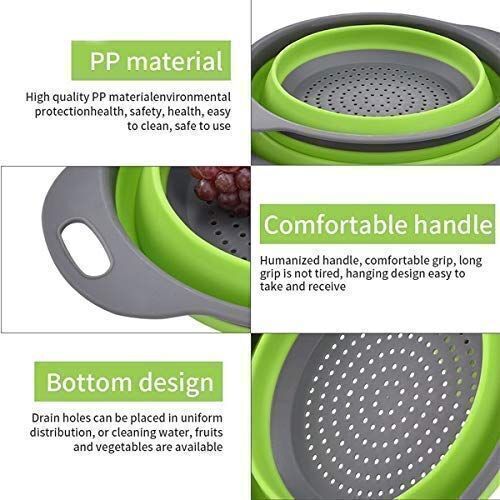 Collapsible Colander: Space-Saving and Convenient, Save Space in Your Kitchen