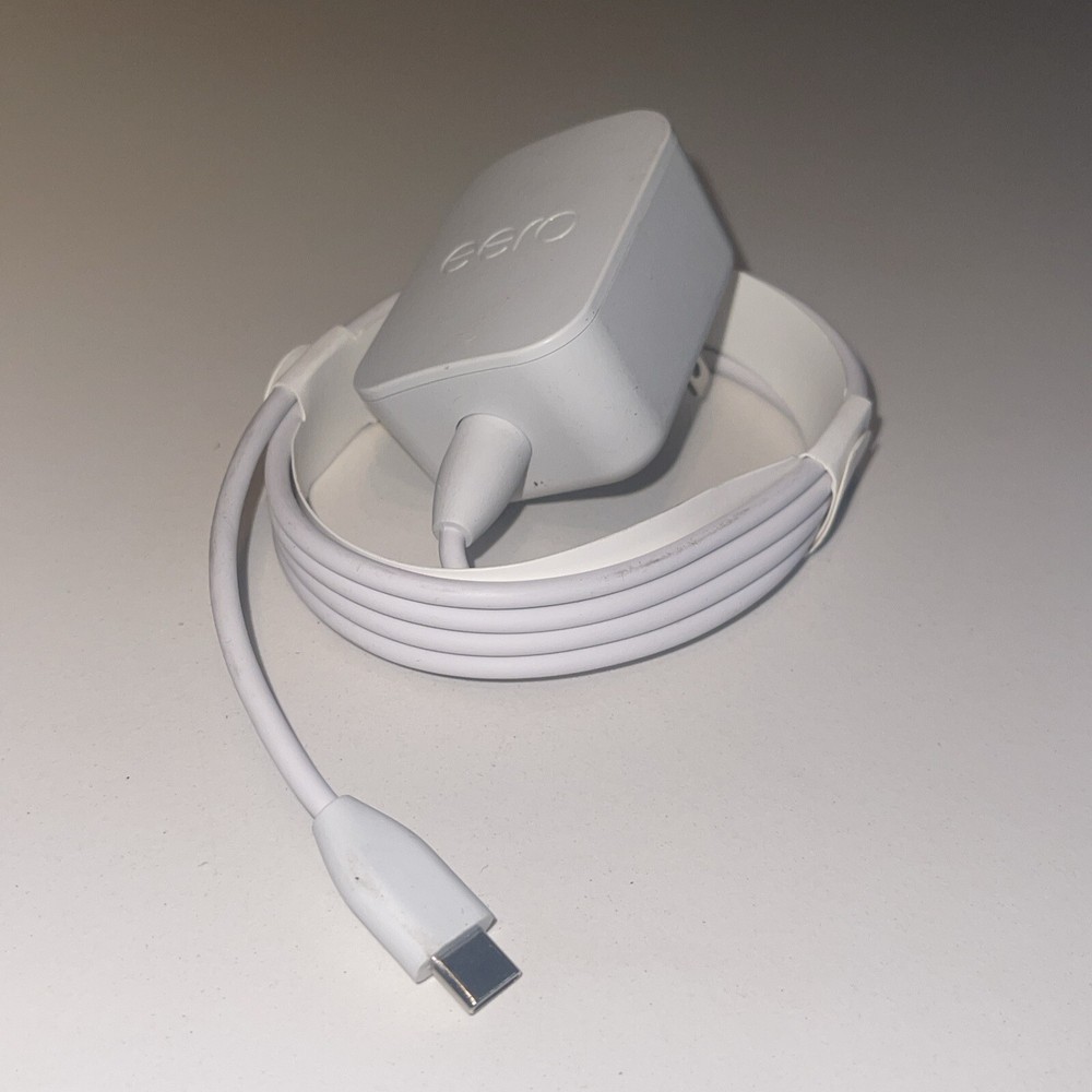 Amazon Eero 27W USB-C Power Adapter for Eero 4.9 Ft Length