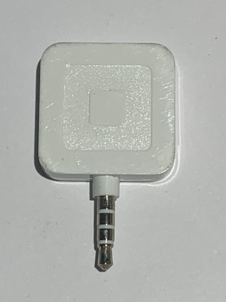 Square Reader for Magstripe credit debit card reader, 3.5mm jack, Used
