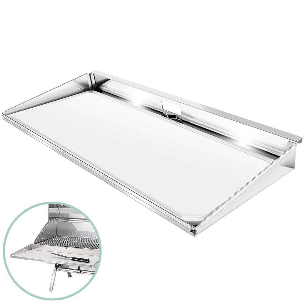 Serving Shelf with Removable Cutting Board for A10-902, for Rectangular Grills