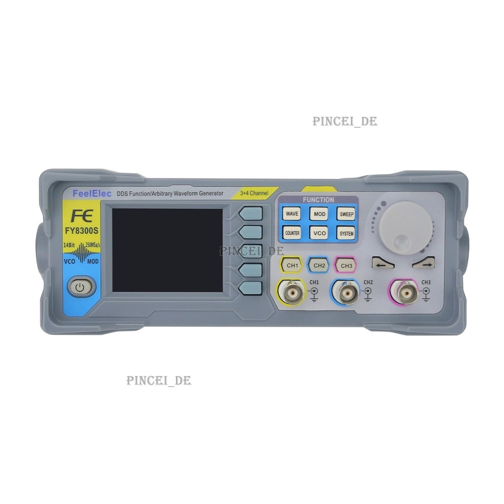FY8300S-60M 3-Channel DDS Function Signal Arbitrary Waveform Generator