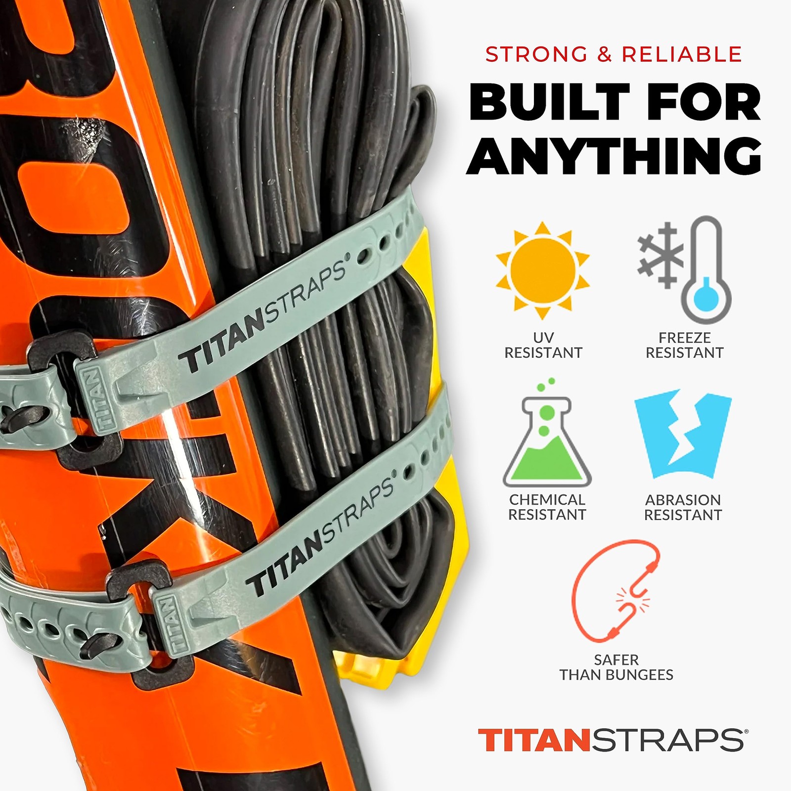 Titan Utility Straps â€“ Mini Straps Set to Organize Computer Cables, Arts & ...