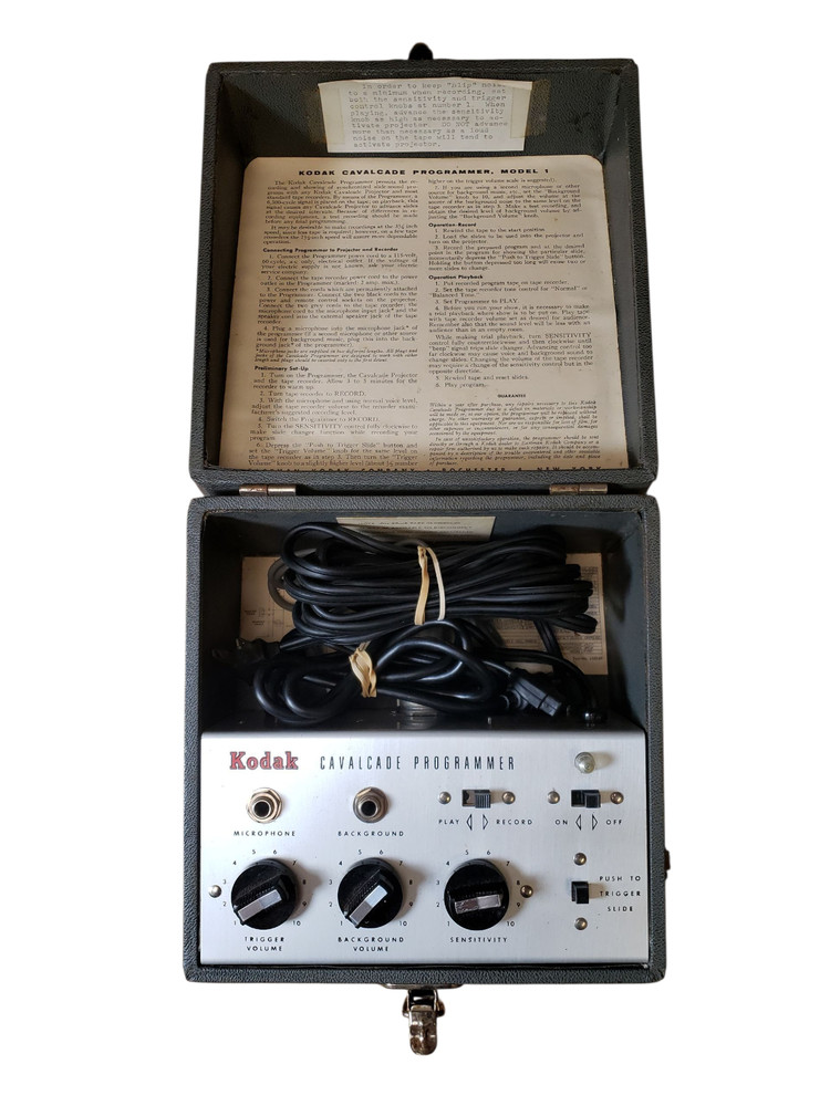 Vintage Kodak Model 1 Cavalcade  Slide Programmer  tested good