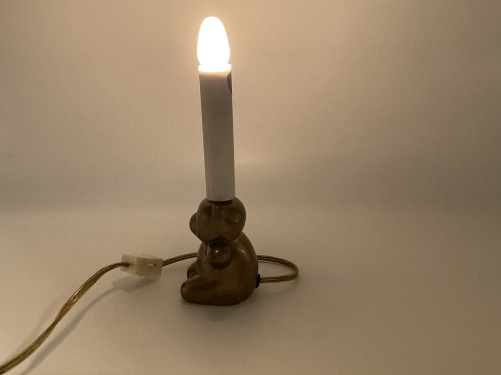 Teddy Bear brass light