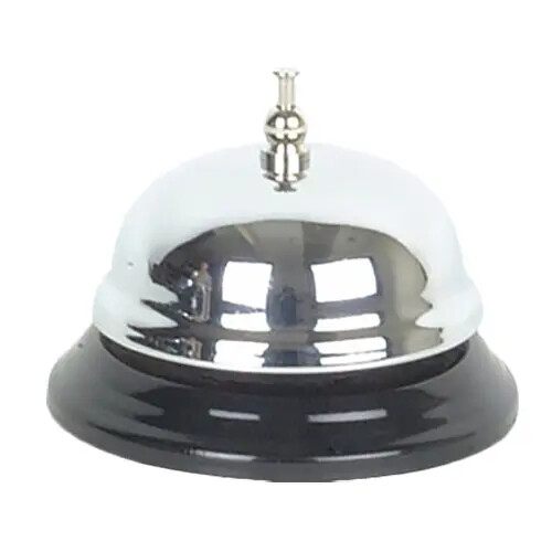 Thunder Group SLBELL001 Chrome Plated One-Touch Call Bell