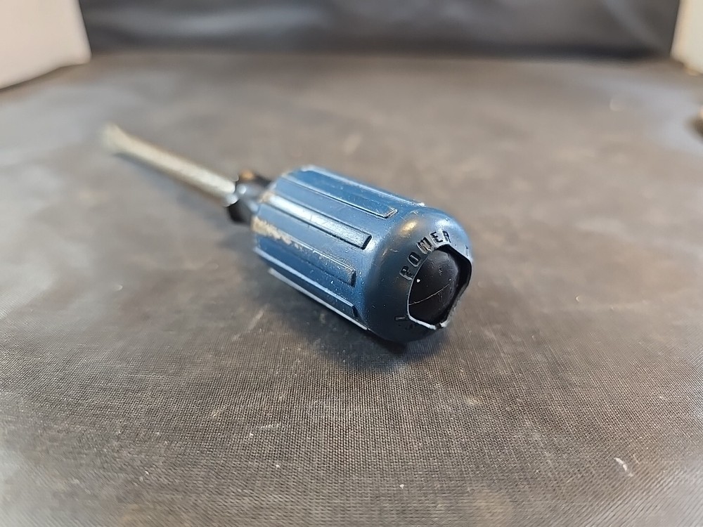 Power Torque Flat Head Screwdriver USA Tools Flathead Mechanical 7.75"