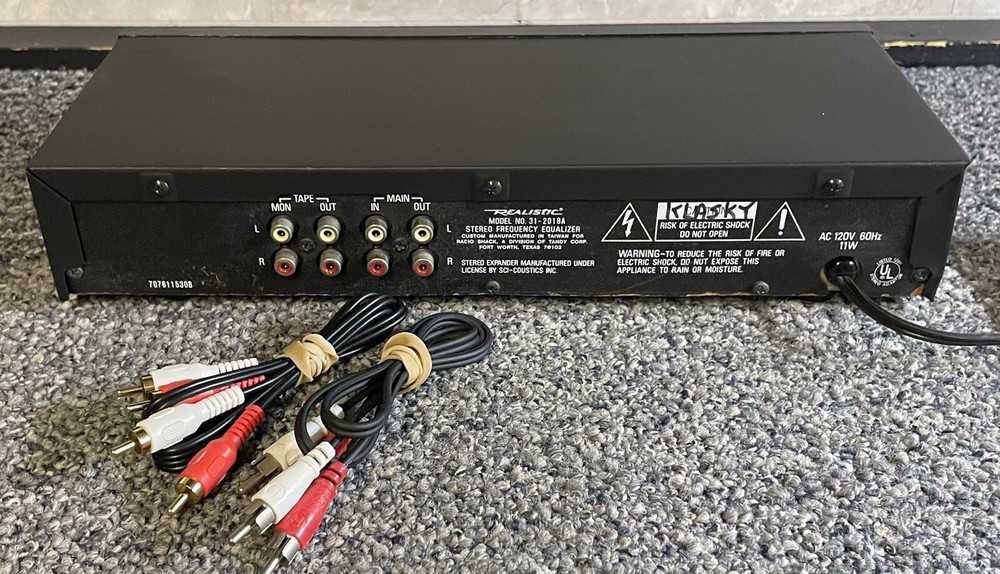 Realistic 31-2018A Ten Band Equalizer