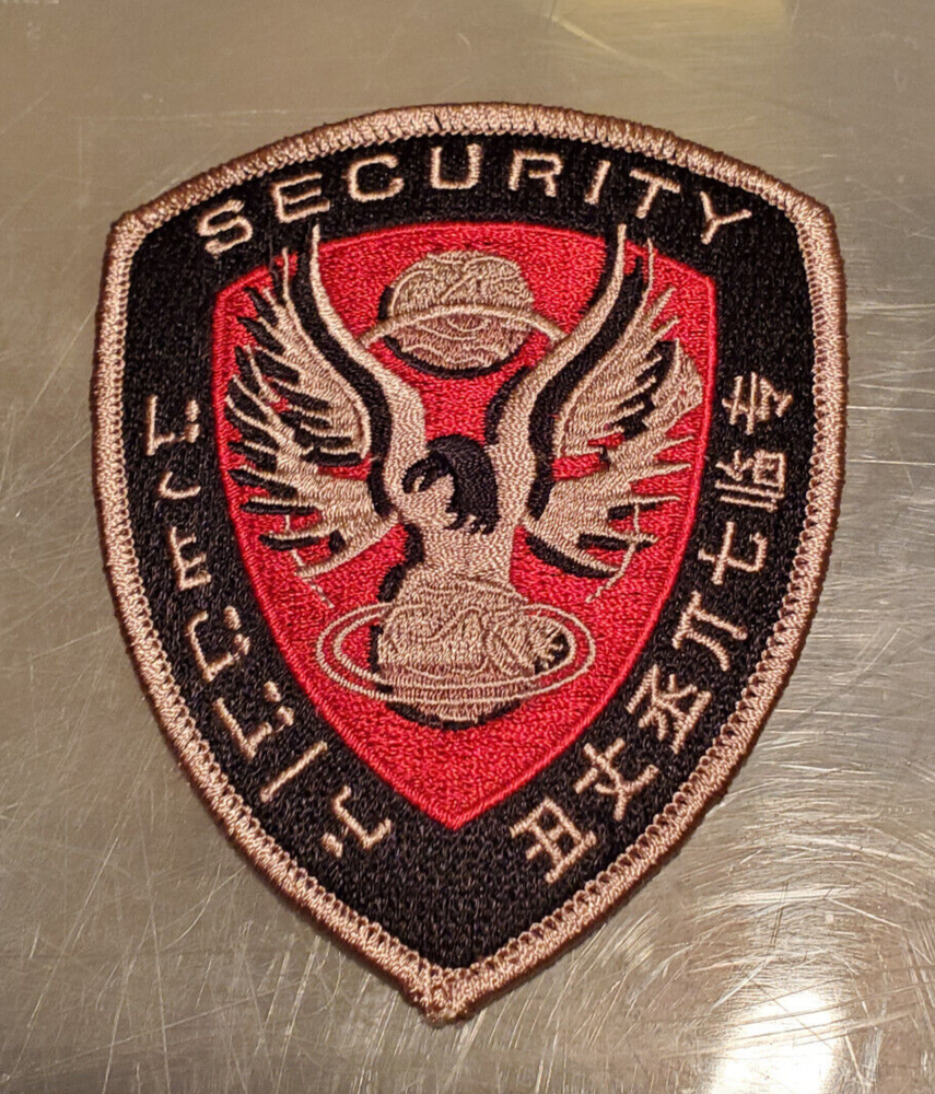 Serenity/Firefly Security Red/Brown Alliance Logo 4" Patch-Mailed from USA
