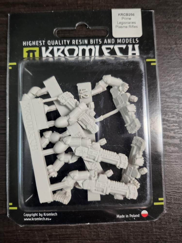 Kromlech Conversion Bitz Prime Legionaries Plasma Rifles (*See Per Order Flat Ra