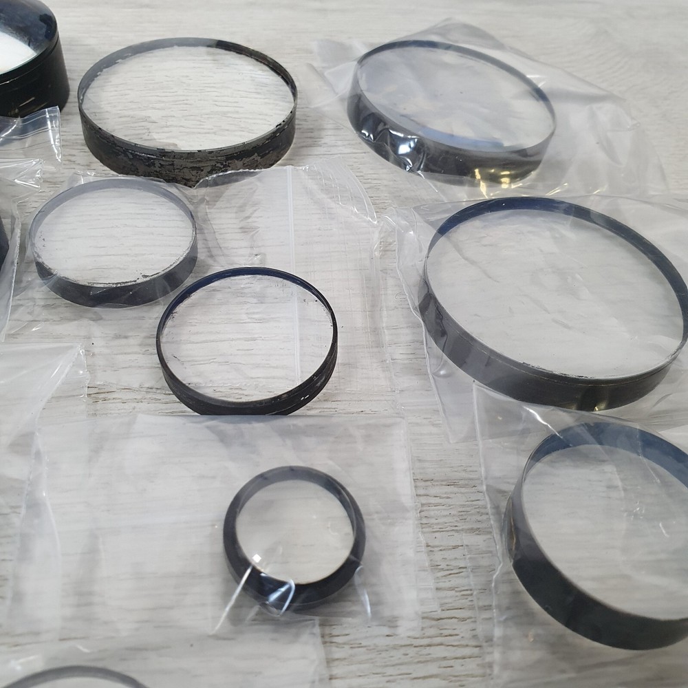 20x Optical Doublet Objective Lens Plano Convex Refractor Mixed Lot -B32