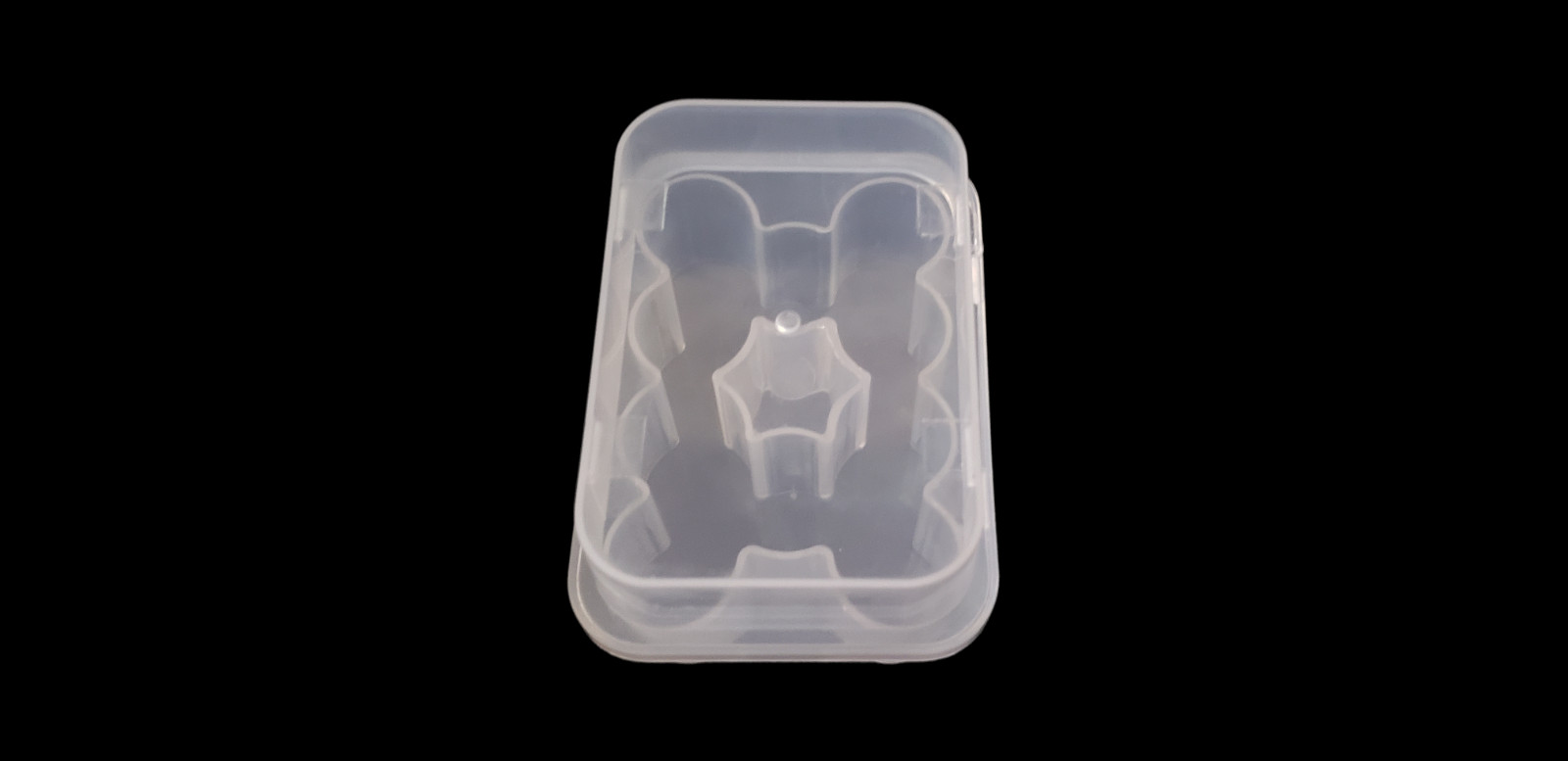 Clear Plastic 10 x 3mL Vial Storage Box