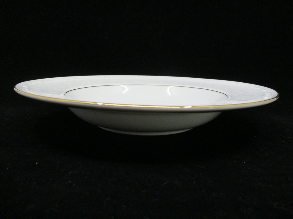 NORITAKE WHITECLIFF GOLD SOUP BOWL 8 3/4" 0304E