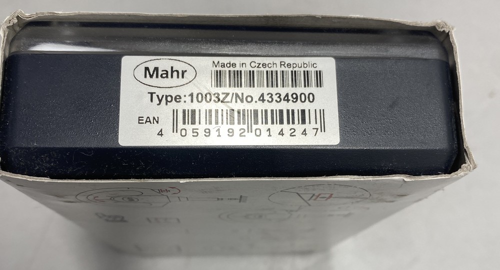 MAHR Millimess 1003Z Dial Comparator 4334900