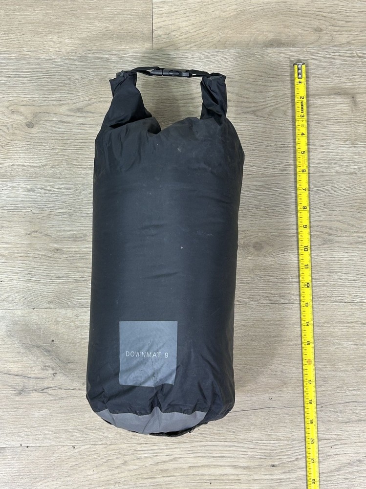Exped Downmat 9 Black Gray Inflatable Sleeping Pad 64"
