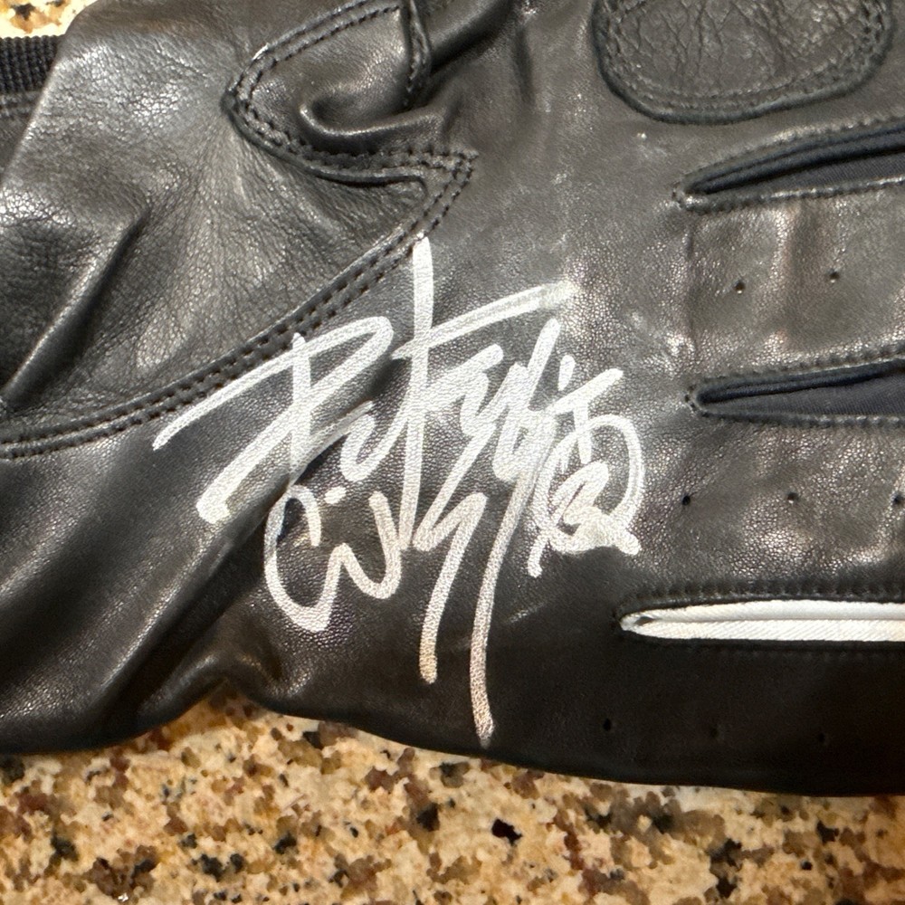 Set Of Peter Criss Ahead Gloves Signed 4 Times