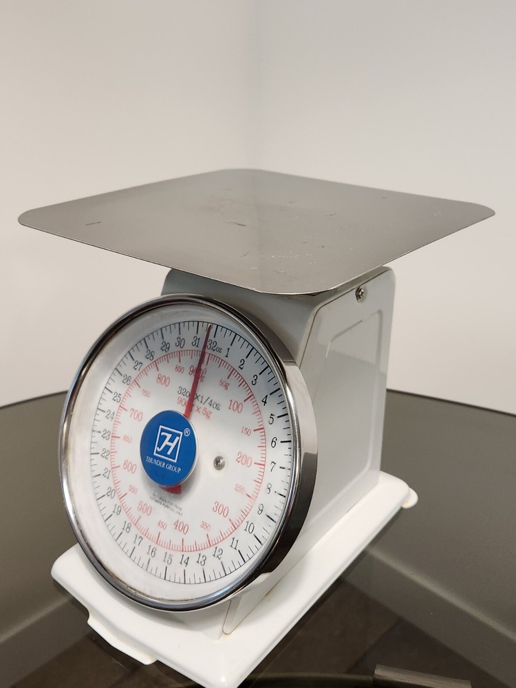 Thunder Group 32Oz Scale 2lb Stainless Industrial Kitchen Baking Portion Control