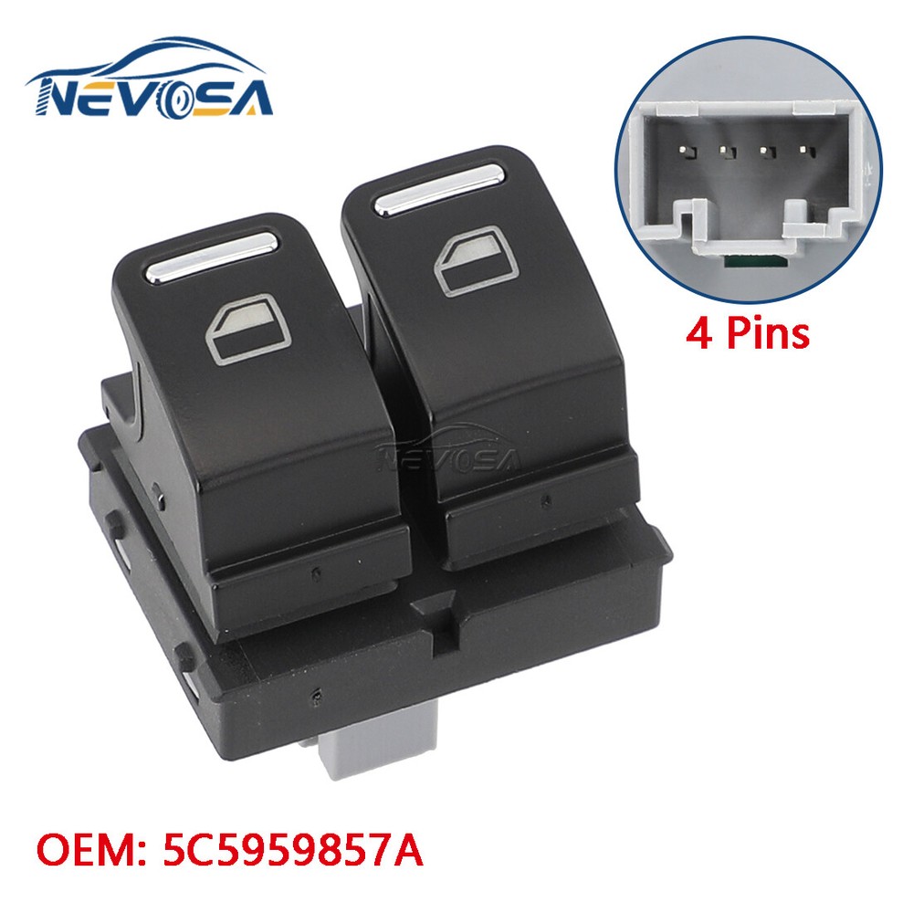 Driver Side Power Window Control Switch For VW For Volkswagen Beetle 5C5959857A