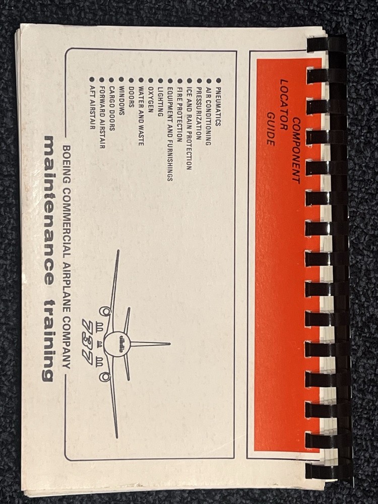 B737 Component Locator Guide - Maintenance Training (** COMPLETE COLLECTION**)