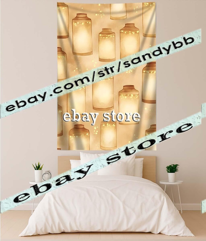 Soft Candlelight Tapestry Cozy Style 39X59 in