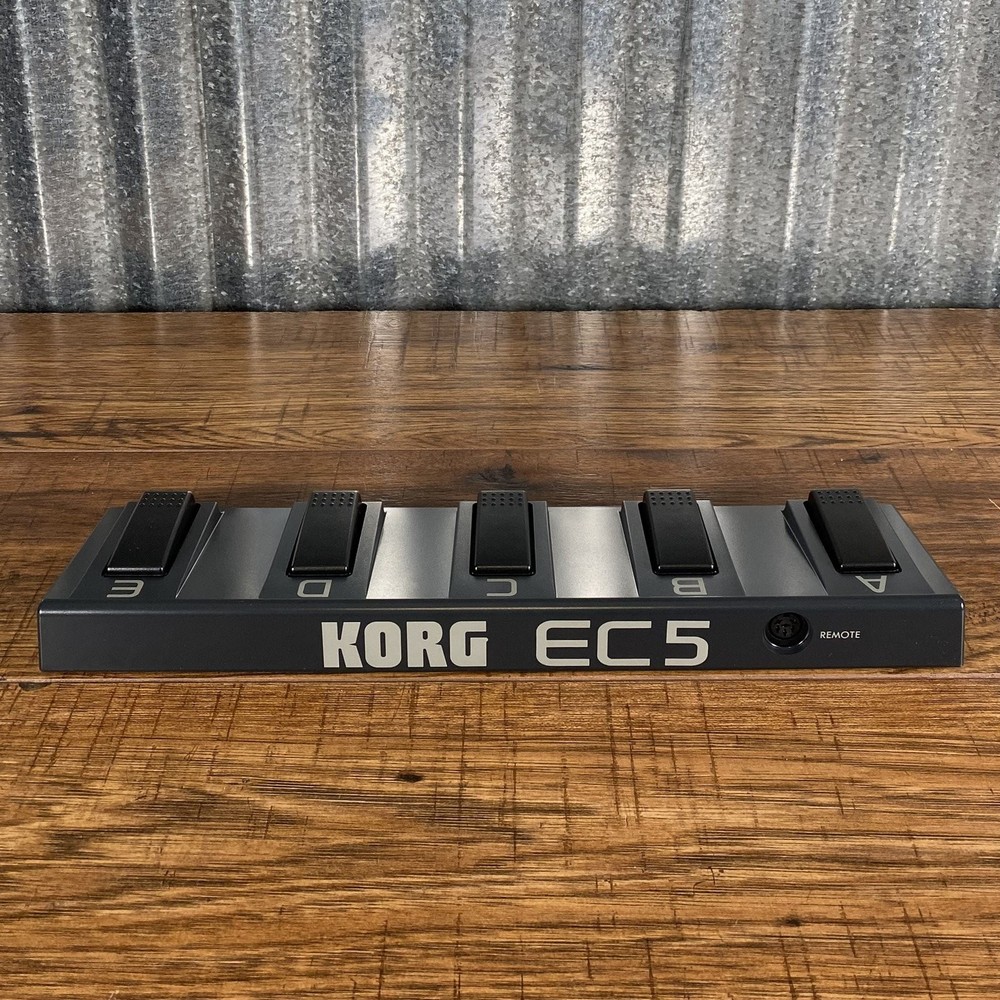 Korg EC5 5 Button Multi Function Keyboard External Controller Footswitch