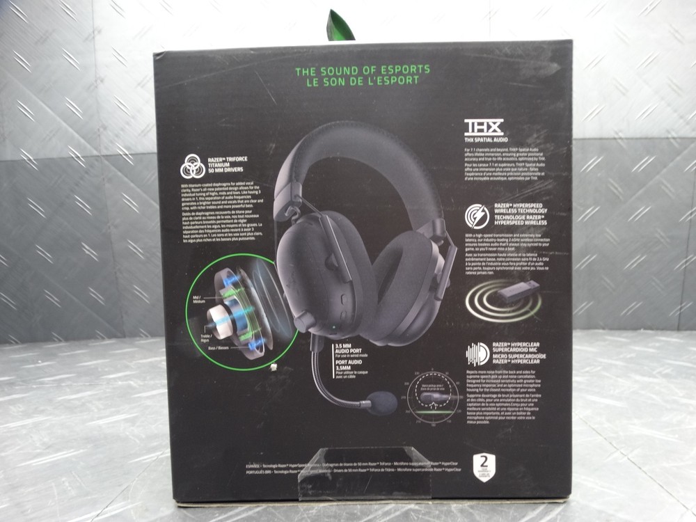 Razer BlackShark V2 Pro Wireless Gaming Headset THX SPATIAL Audio PC PS4 Mac