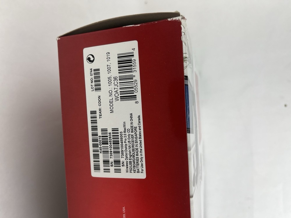 Microsoft Wireless Optical Desktop Pro Keyboard/ Mouse New