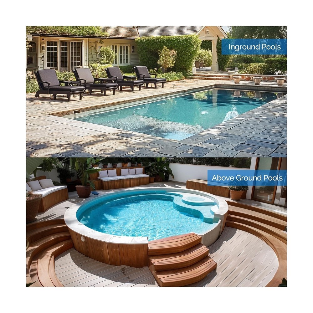 Automatic Pool Vacuum Suction Side Wall Climbing 40ft Hose For Inground Pools