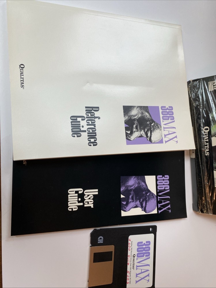 Qualitas 386Max Version 6 Memory Management Software 1991/92