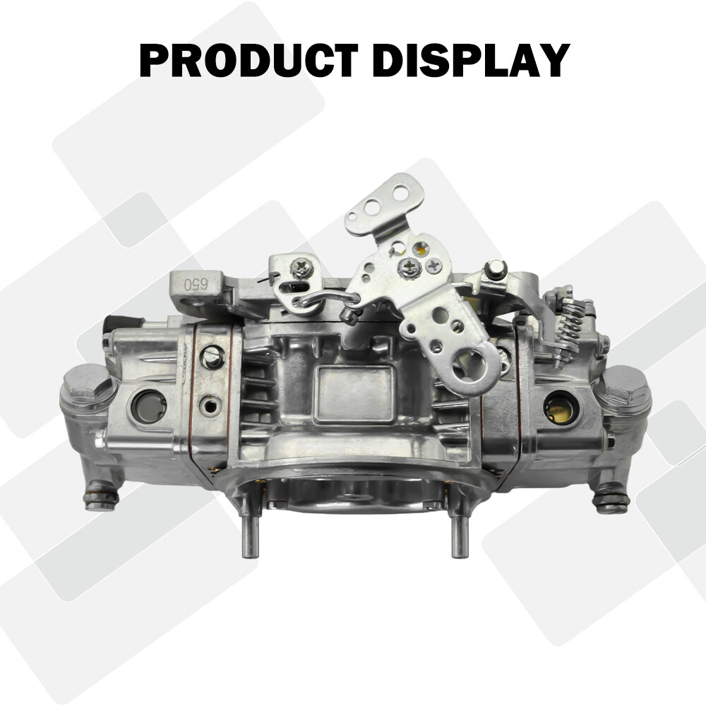 New Replace Carburetor For Holley Quick Fuel BR-67199 650CFM Race Double Pumper