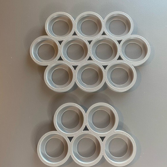 Cloud Movement Trays 25mm Tabletop Games Warhammer 40k various base sizes