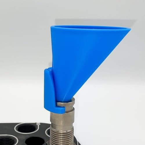 Manual Powder Funnel for Reloading Machines - Perfect for Precision Reloading