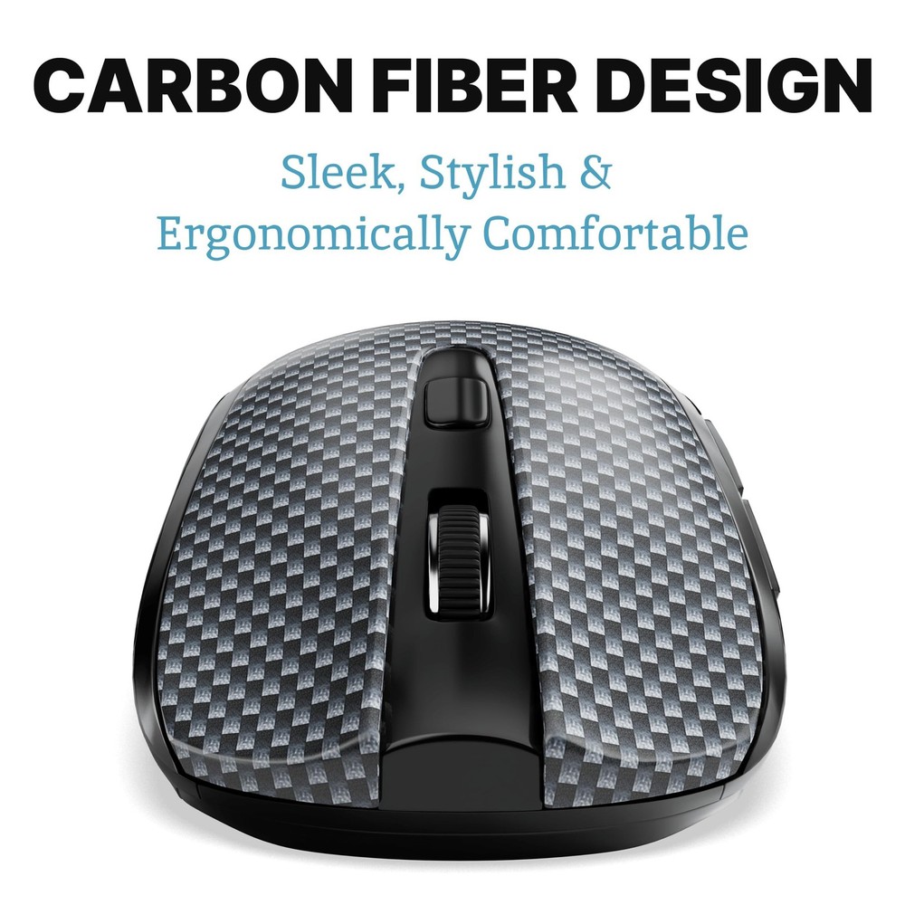 Silent Mouse Wireless – Computer Mouse Wireless, Mouse for Laptop, Mouse U