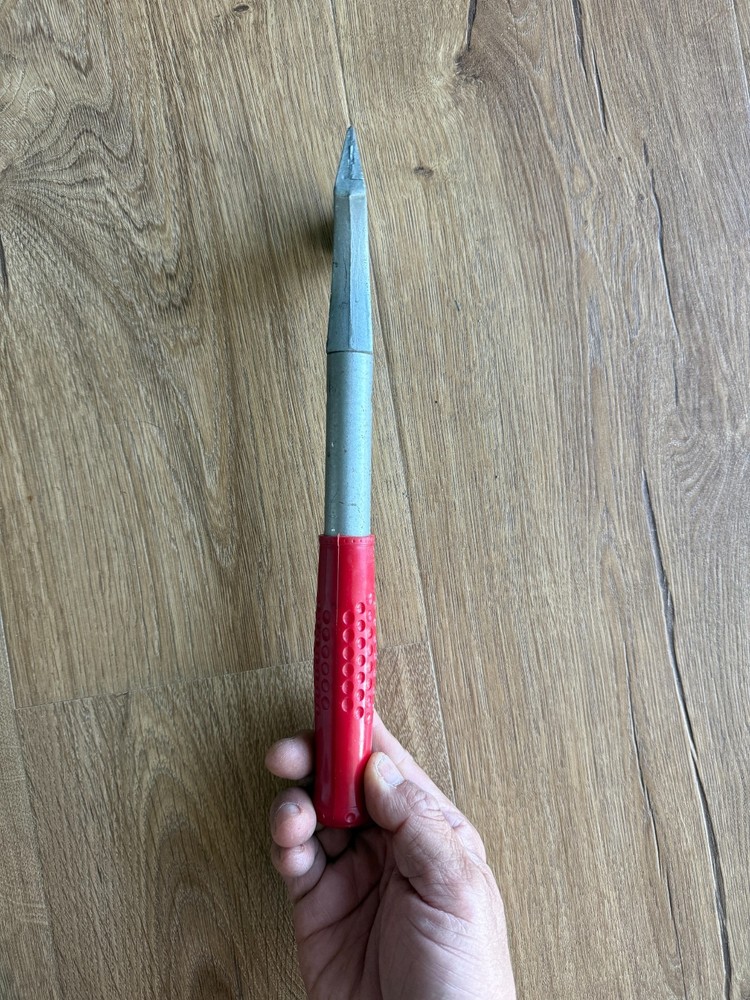 Vintage Red Devil WPS 2 Scraper with Hunt Wilde Handle Grip Excellent