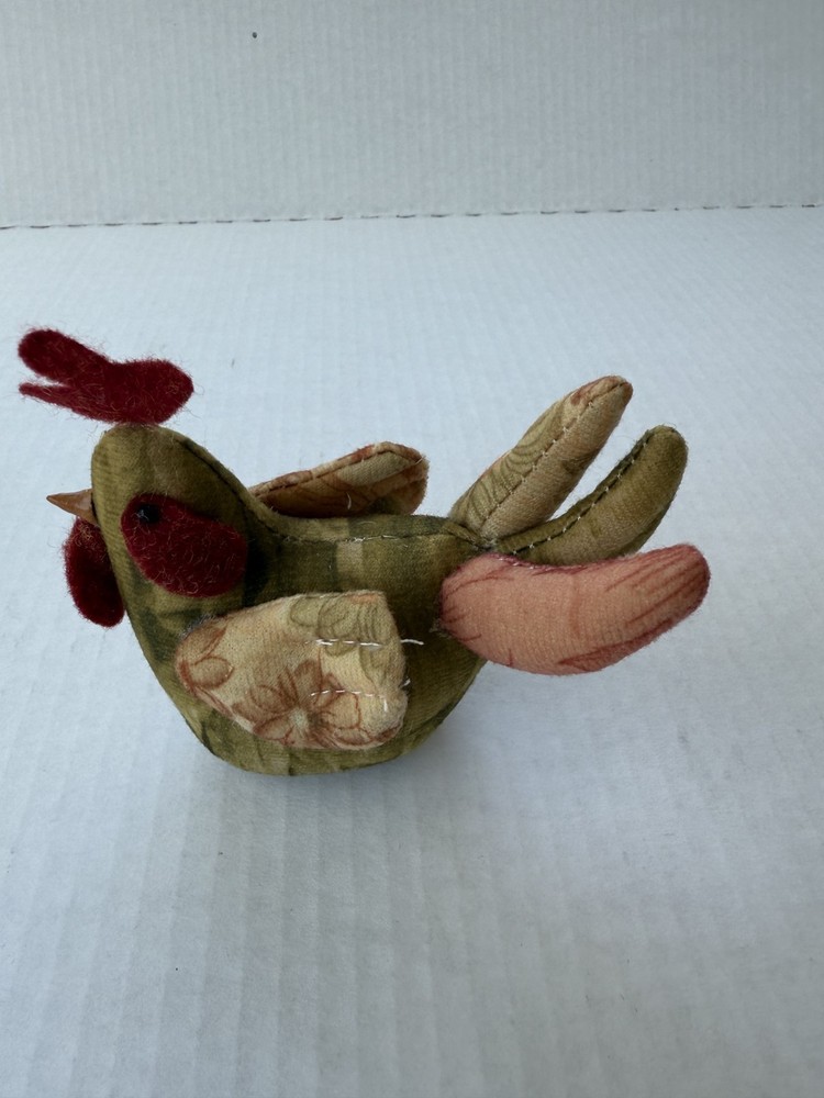 Hand Made Plush Rooster